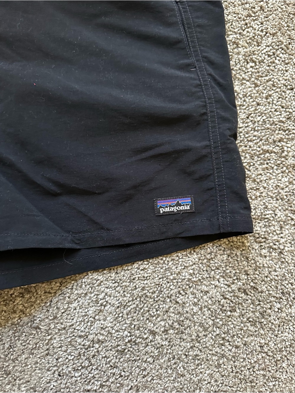 Patagonia Black Athletic Shorts - Picture 3 of 4